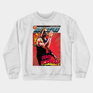 Rodman - Comics Magazine Retro 90s Crewneck Sweatshirt